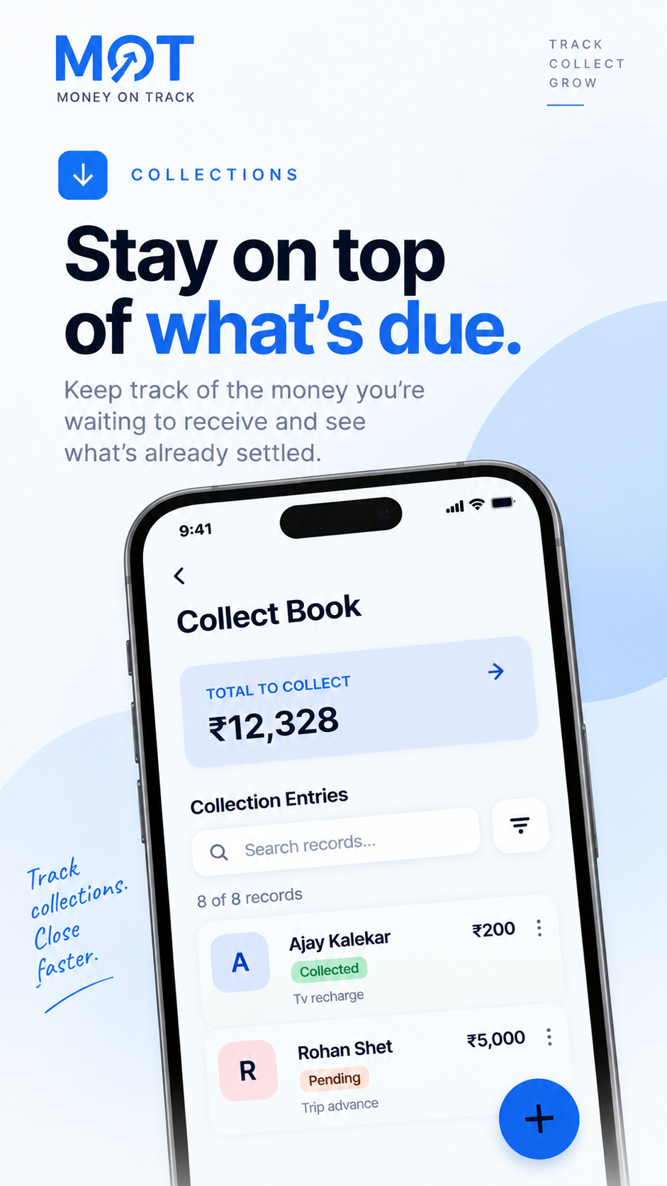 Collect Book Feature